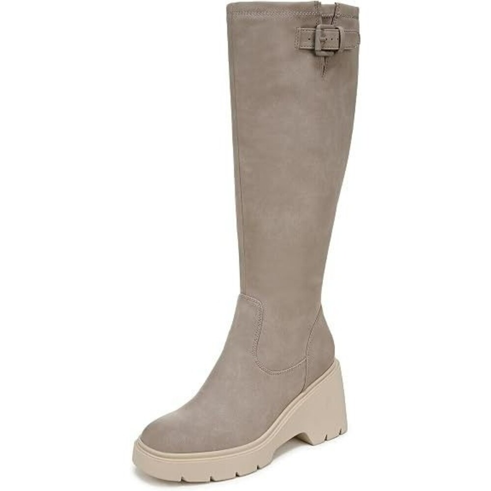 Naturalizer Soul Women's Cache Knee High Boot Size 12 Dove Grey Heel Boots